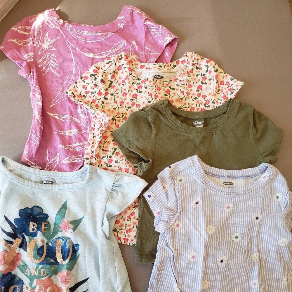 12-18 months baby girl t-shirt lot